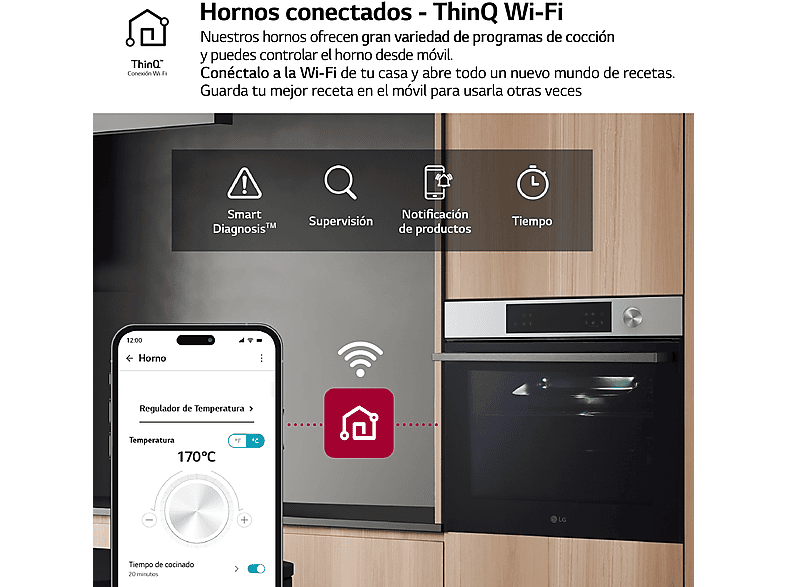 LG Horno en color Acero inoxidable — Multifunción y Pirolítico — foto 7