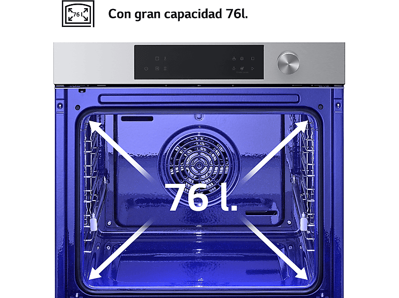 LG Horno en color Acero inoxidable — Multifunción y Pirolítico — foto 8