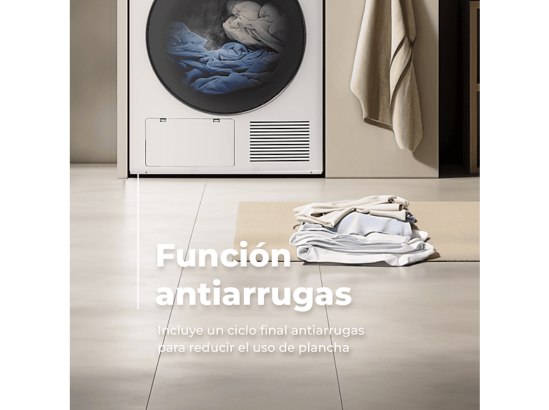 EVVO Secadora bomba de calor 8 kg (mod. S8X E) en color Inoxidable — foto 5