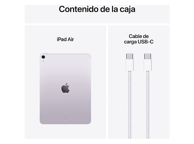Tablet APPLE en color Púrpura (mod. iPad Air (2025)) — foto 10