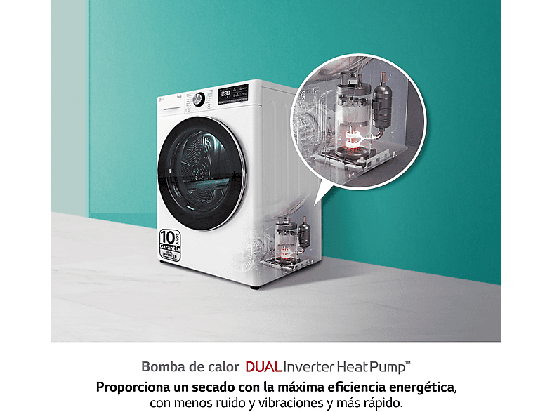 LG Secadora en color Blanco — foto 2