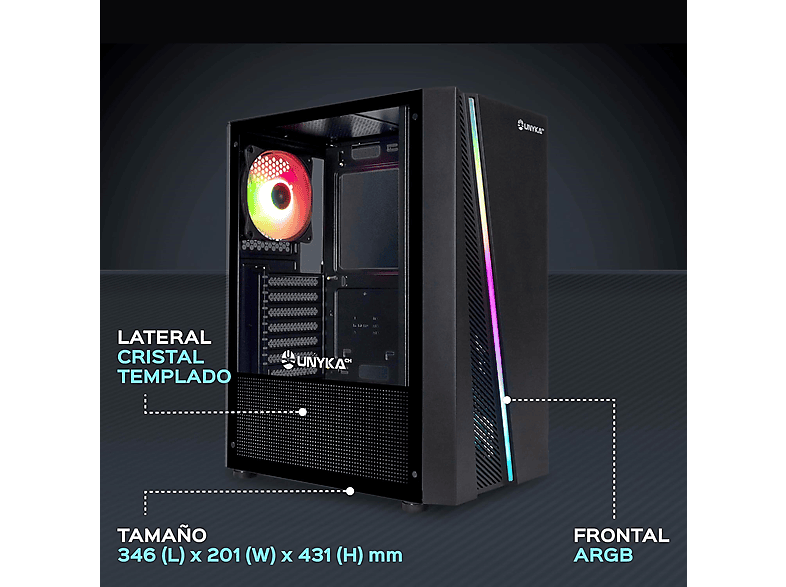 PC Gaming JOYBE COMPUTERS, AMD Ryzen™ 7 5700G — foto 9