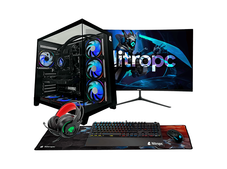 PC Gaming NITROPC de Intel Core i7-12700KF (12 núcleos