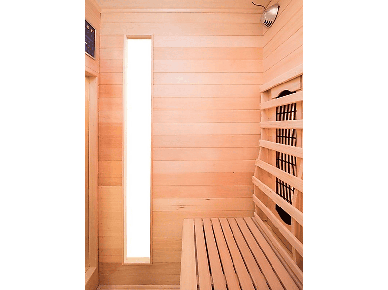 Sauna de infrarrojos MPC en color Marrón (mod. POOLSTAR-SN-APOLLON-Q2) — foto 4