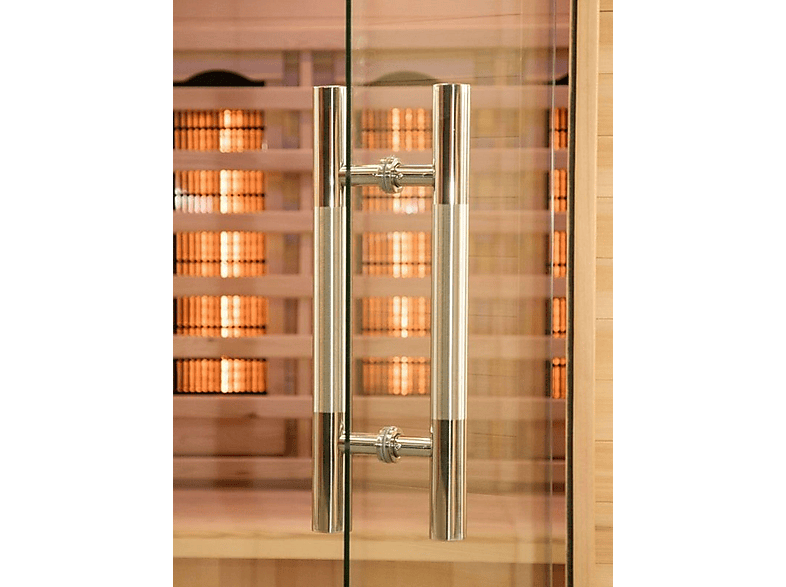 Sauna de infrarrojos MPC en color Marrón (mod. POOLSTAR-SN-APOLLON-Q2) — foto 5
