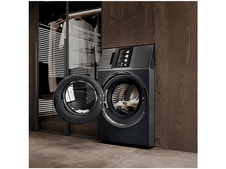 HAIER Lavadora secadora en color Azul — 18 kg + 11 kg y 14 programas — foto 16