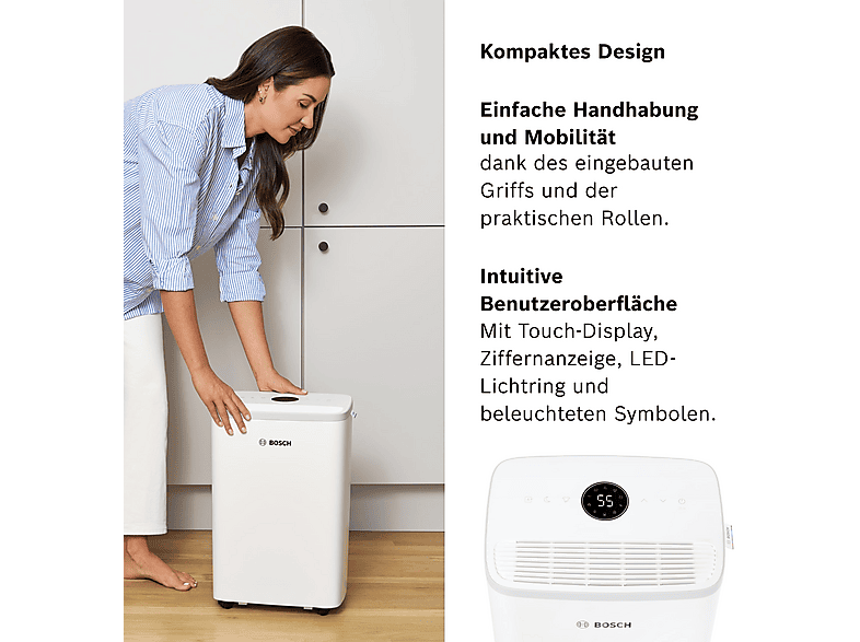 BOSCH Deshumidificador en color Blanco (mod. Dry 2000) — foto 6