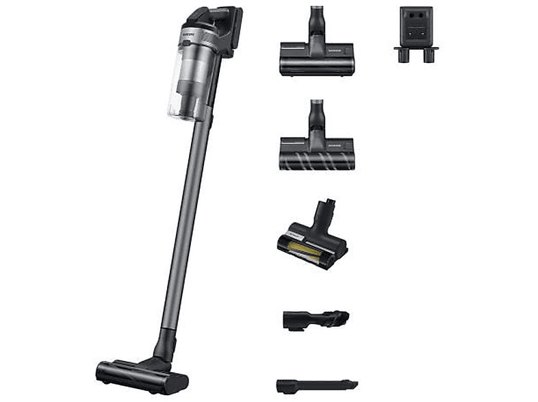 Aspirador escoba SAMSUNG en color Negro, Cromo de 550 W