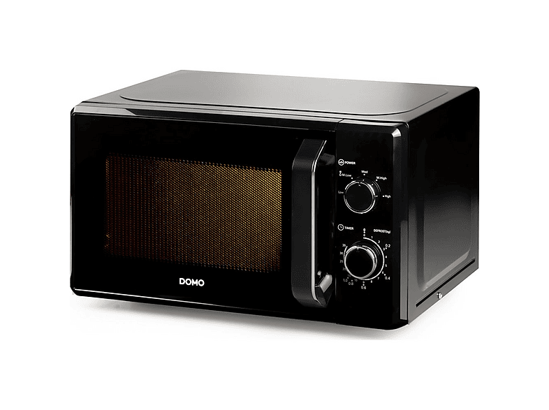Microondas DOMO con 800 W en color Negro — foto 1