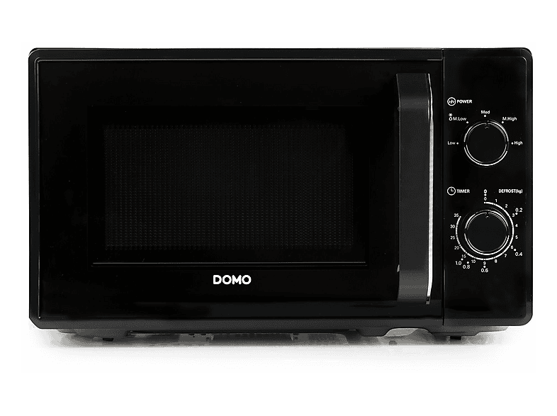 Microondas DOMO con 800 W en color Negro — foto 2