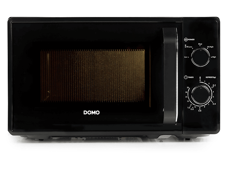 Microondas DOMO con 800 W en color Negro — foto 3