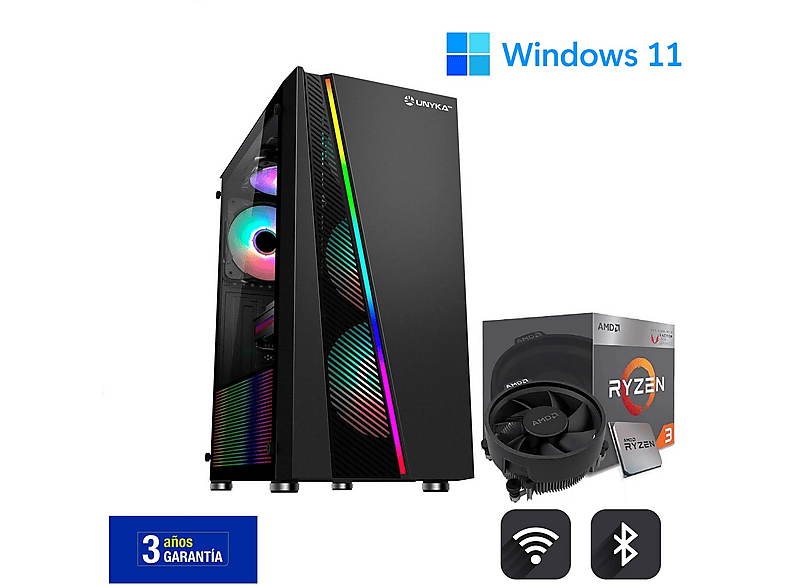 JOYBE COMPUTERS PC Gaming AMD Ryzen 3 3200G