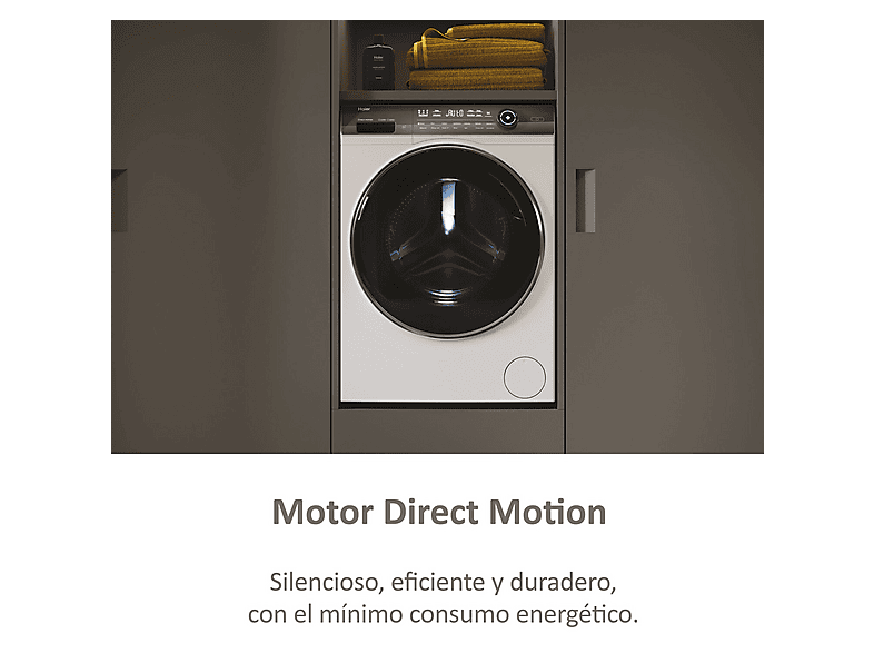 HAIER Lavadora secadora 10kg+6kg (mod. I-Pro Series 7 Plus) en color Blanco — foto 7