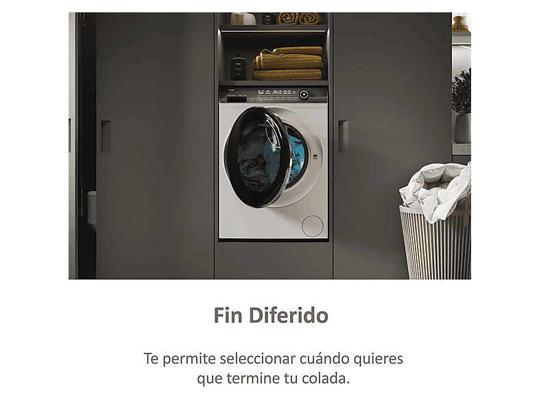 HAIER Lavadora secadora 10kg+6kg (mod. I-Pro Series 7 Plus) en color Blanco — foto 9