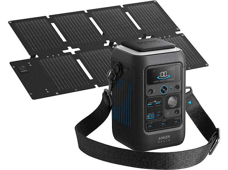 ANKER Estación de energía en color gris (mod. SOLIX KIT C300X DC)