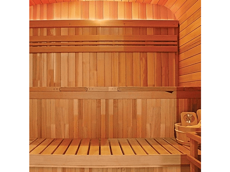 Sauna de exterior HOLLS en color Marrón de 205 cm — foto 6